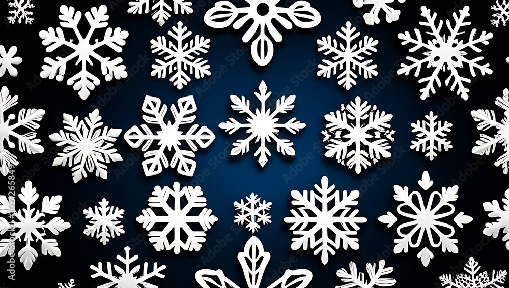 repeating snowflake background holiday decor repeating snowflake background holiday decor