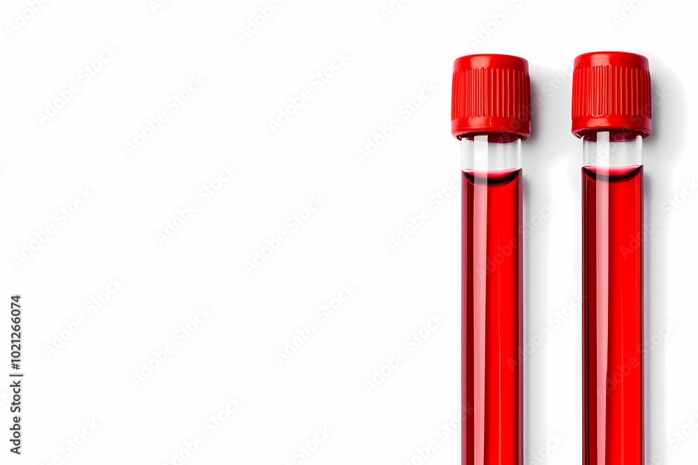 A medical laboratory with a focus on blood tests, visualizing the use of advanced technologies for accurate diagnosis. A medical laboratory with a focus on blood tests, visualizing the use of advanced technologies for accurate diagnosis.