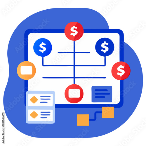 Cash flow chart