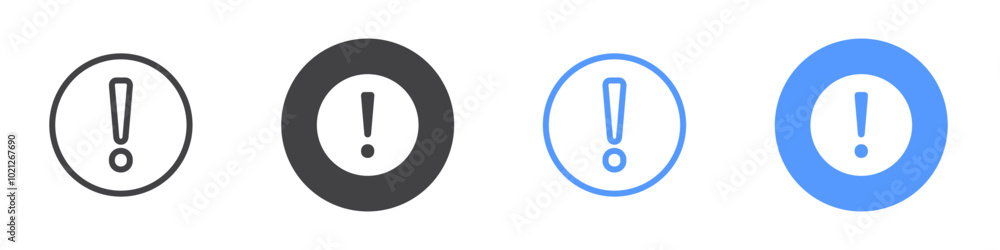 Error icon Flat art in black and white isolated Error icon Flat art in black and white isolated