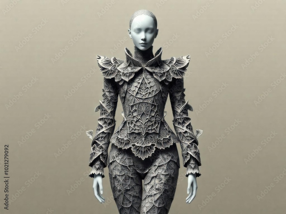 Fototapeta premium Fractal fashion