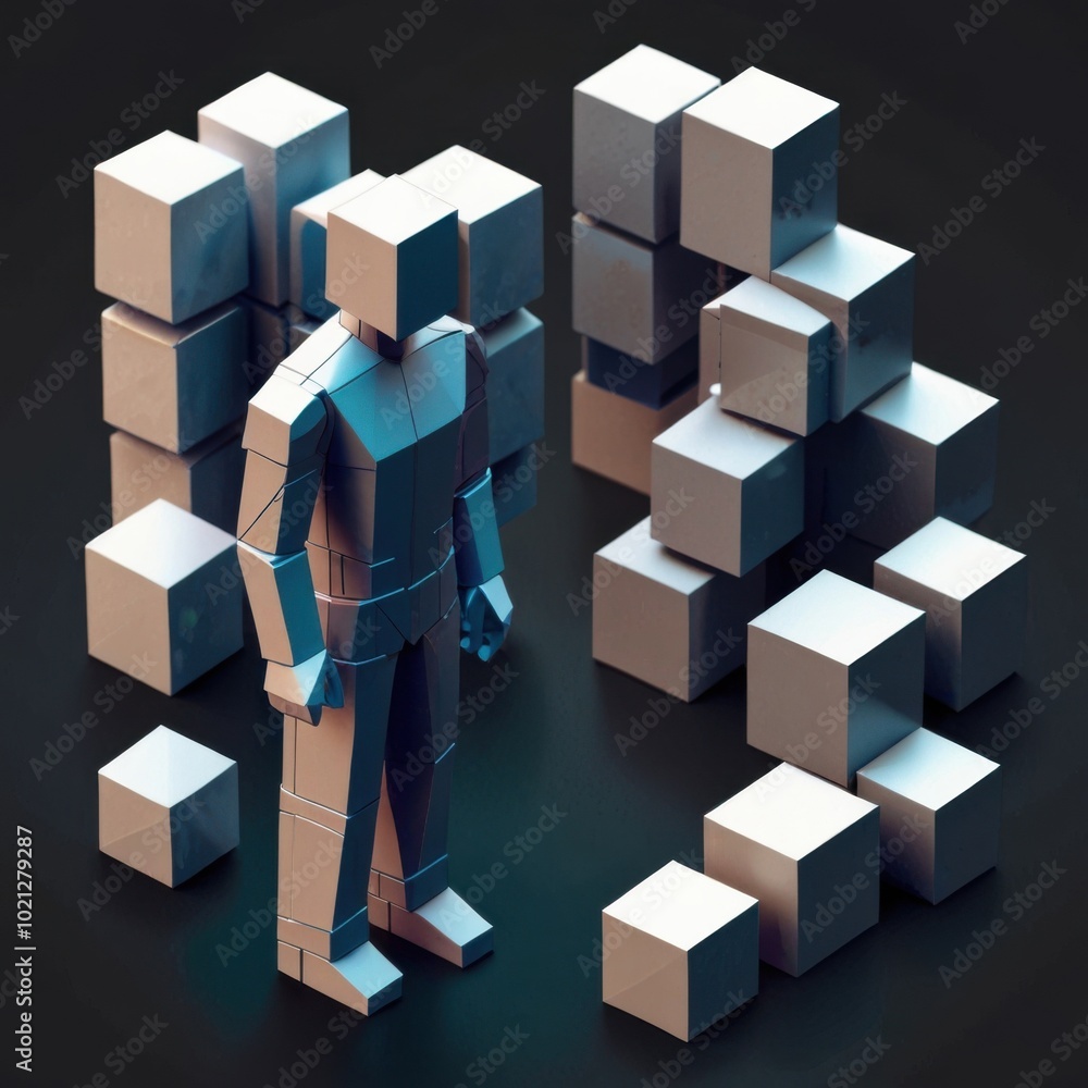 abstract 3d cubes abstract 3d cubes