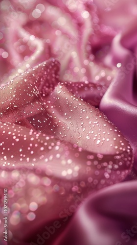 Wallpaper Mural A pink fabric with glitter on it Torontodigital.ca