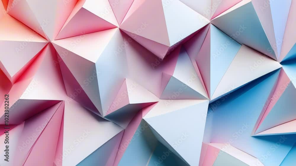Abstract geometric design with soft pastel colors and sharp angles. Abstract geometric design with soft pastel colors and sharp angles.