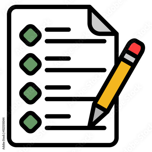 Bullet Points Icon For Design Element