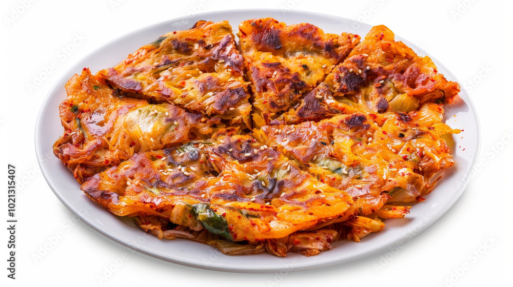 front view of korean kimchi fried front view of korean kimchi fried