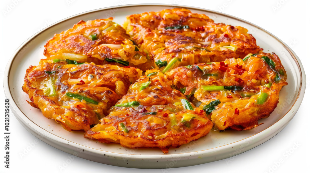 front view of korean kimchi fried front view of korean kimchi fried