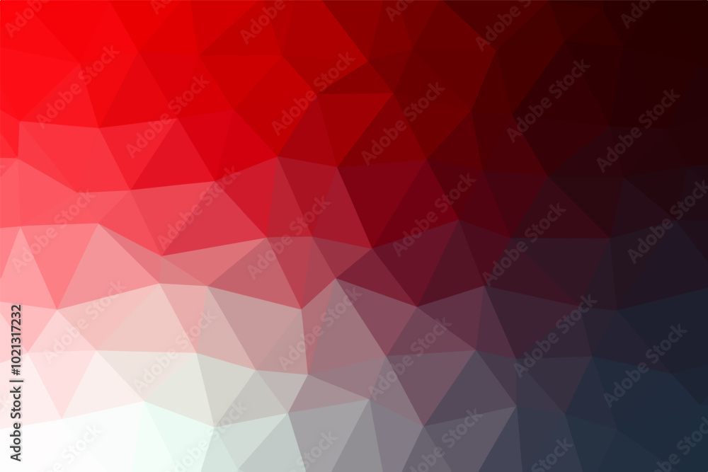 Dark Red White vector modern geometrical abstract background. Texture, new background. Geometric background in Origami style with gradient. Dark Red White vector modern geometrical abstract background. Texture, new background. Geometric background in Origami style with gradient.
