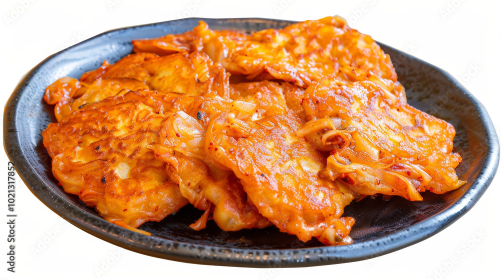 front view of korean kimchi fried front view of korean kimchi fried