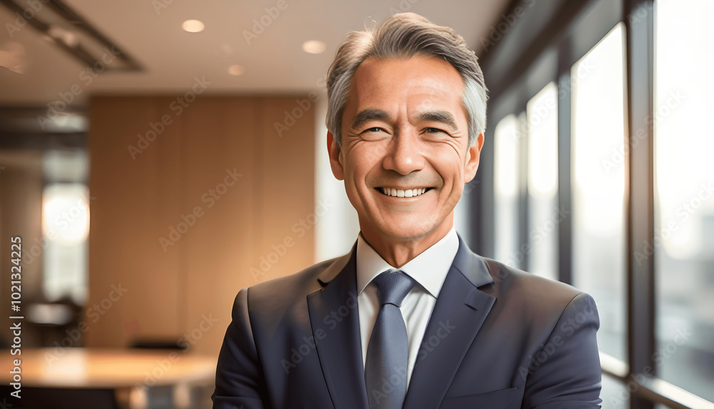 Fototapeta premium Mature businessman