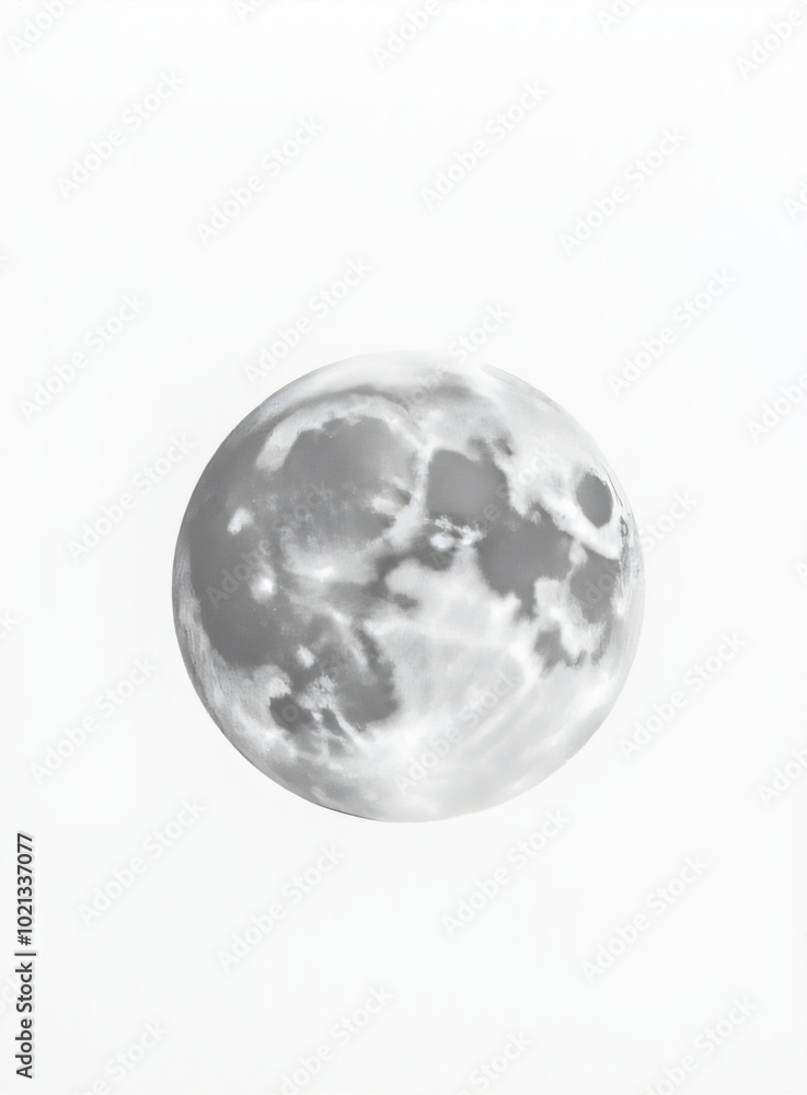 A serene image of a full moon against a pure white backdrop, set against the picturesque landscape of Papua New Guinea._00013_ A serene image of a full moon against a pure white backdrop, set against the picturesque landscape of Papua New Guinea._00013_
