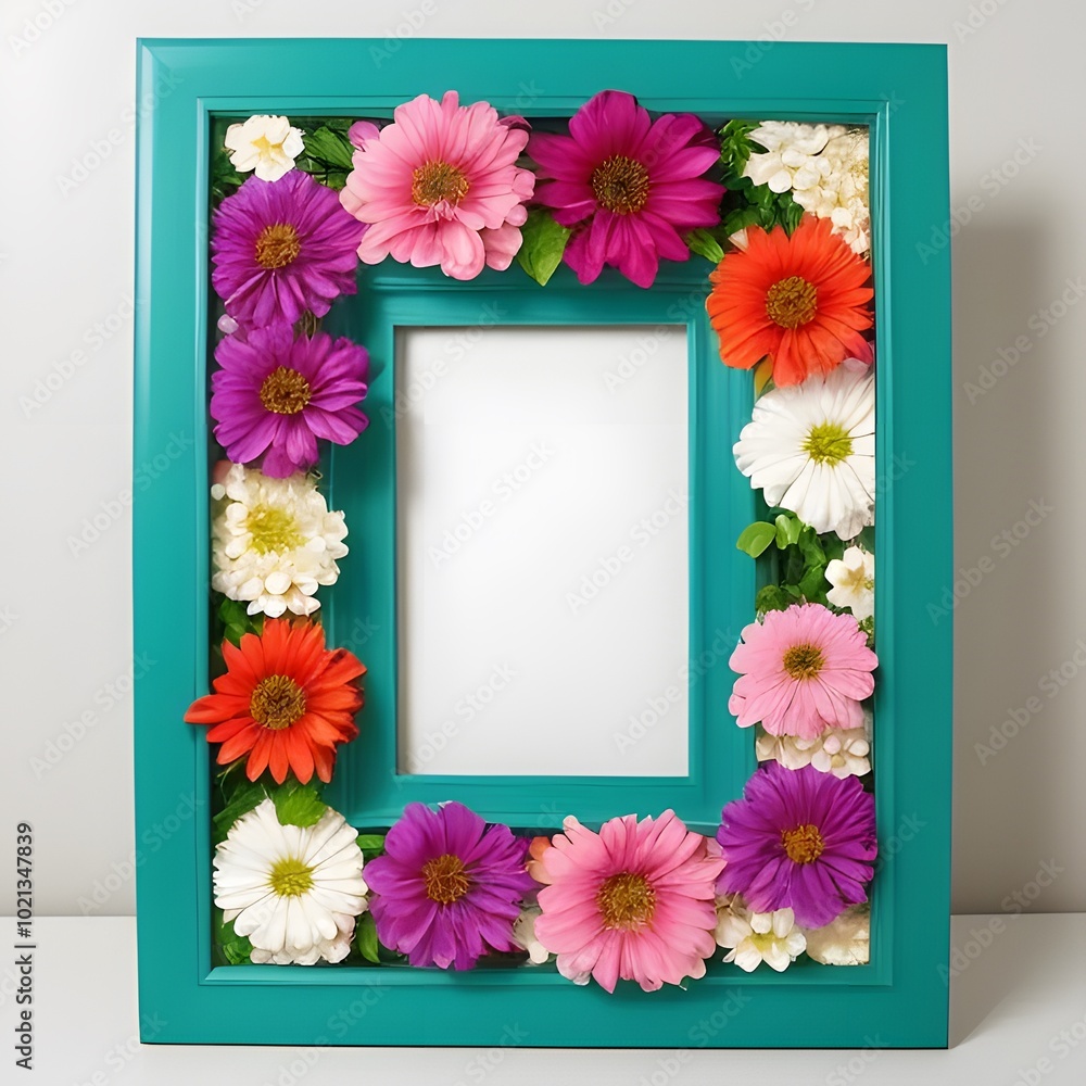 Hand drawn art nouveau frame design Hand drawn art nouveau frame design