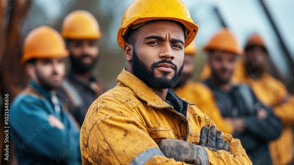Diverse group of engineers collaborating on a new project, representing the importance of ethnic diversity in technical professions Diverse group of engineers collaborating on a new project, representing the importance of ethnic diversity in technical professions