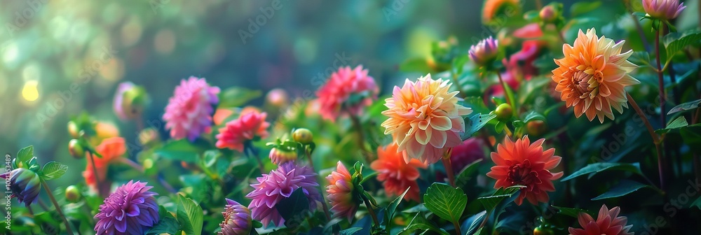 Obraz premium flowers in the garden
