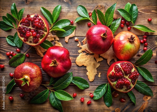 Diverse Uses of Pomegranate Leaves in Traditional Medicine and Culinary Practices Around the World photo