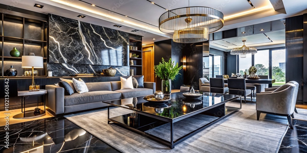 Elegant Black and Marble Design for Home Decor, Interior Styling, and Luxury Aesthetics in Modern Living Spaces Elegant Black and Marble Design for Home Decor, Interior Styling, and Luxury Aesthetics in Modern Living Spaces