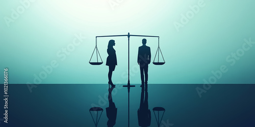 Gender Equality, Human Rights day concept
