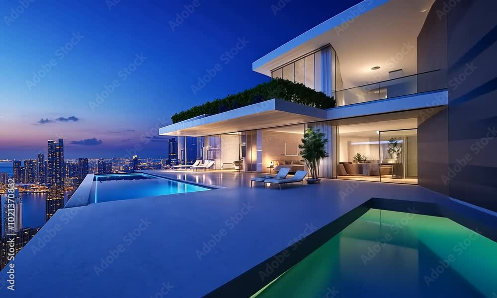 Luxury Penthouse with Infinity Pool and City View Luxury Penthouse with Infinity Pool and City View