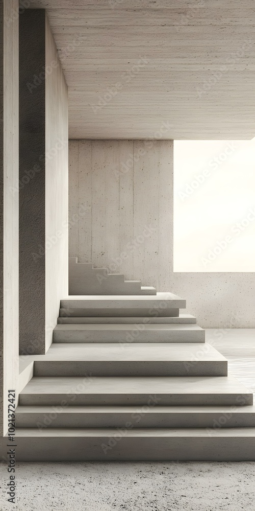 Minimalist Concrete Staircase Architecture Design Minimalist Concrete Staircase Architecture Design