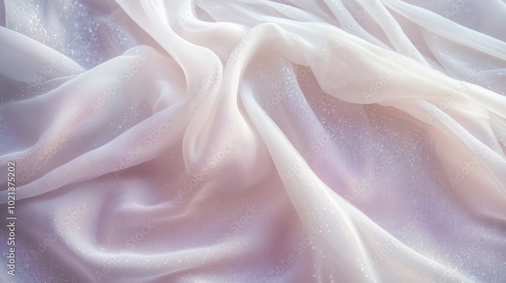 soft white fabric with subtle glitter and sparkle effects soft white fabric with subtle glitter and sparkle effects
