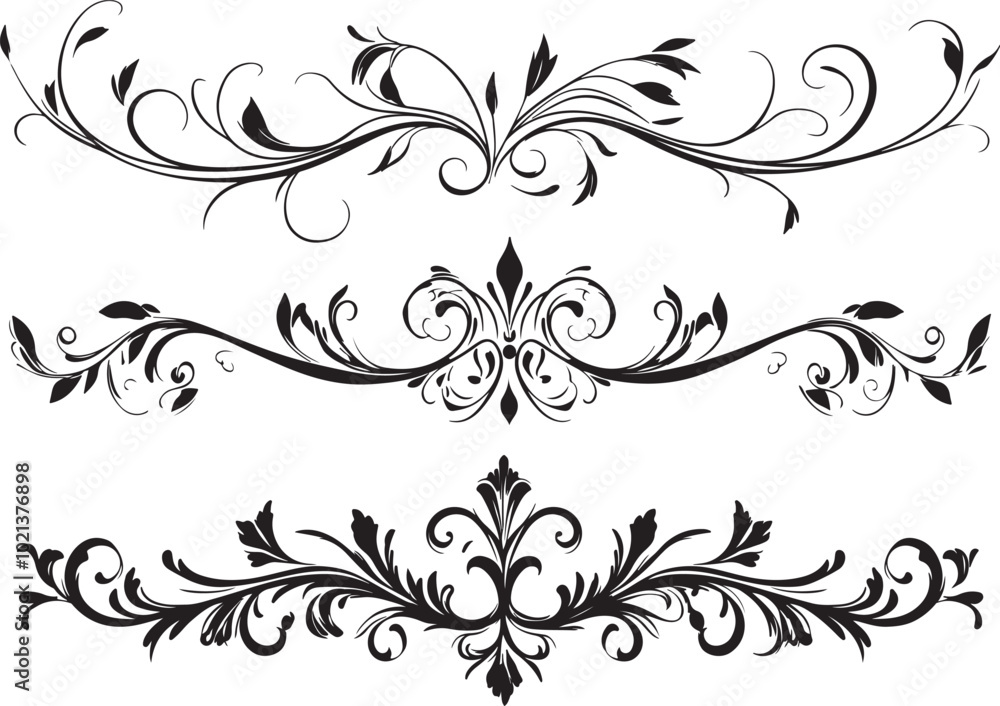Floral flower outline vector, Flower pattern for embroidery Floral flower outline vector, Flower pattern for embroidery