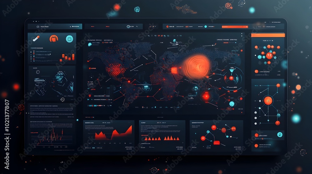 Sleek and Minimalist AI Driven Logistics Dashboard Monitoring Worldwide Supply Chains Trade Routes and International Delivery Processes with Holographic Data Visualizations and Real Time Analytics Sleek and Minimalist AI Driven Logistics Dashboard Monitoring Worldwide Supply Chains Trade Routes and International Delivery Processes with Holographic Data Visualizations and Real Time Analytics