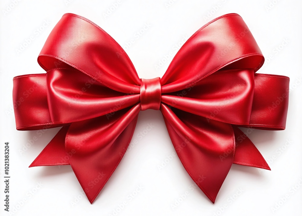 Elegant Red Bow and Ribbon for Gift Wrapping, Decorations, and Crafts - Perfect for Holidays and Special Occasions Elegant Red Bow and Ribbon for Gift Wrapping, Decorations, and Crafts - Perfect for Holidays and Special Occasions