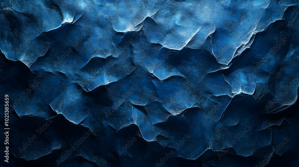 Abstract Blue Wavy Pattern Background Abstract Blue Wavy Pattern Background