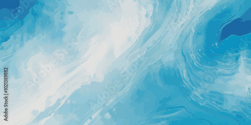 Art teal soft blue sea water ocean wavy and silver marble texture background. Water  ocean wave white and soft blue aqua, teal and marble texture.