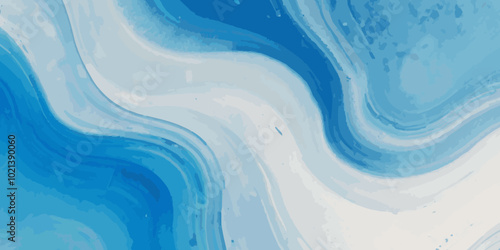 Art teal soft blue sea water ocean wavy and silver marble texture background. Water  ocean wave white and soft blue aqua, teal and marble texture.