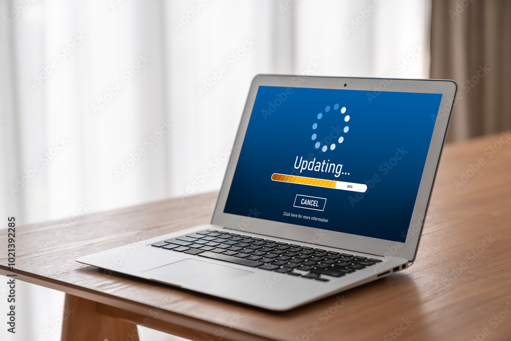 Software update on computer for modish version of device software upgrade Software update on computer for modish version of device software upgrade