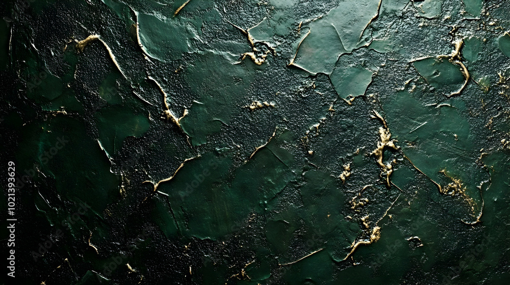 Abstract Green and Gold Texture Background Abstract Green and Gold Texture Background