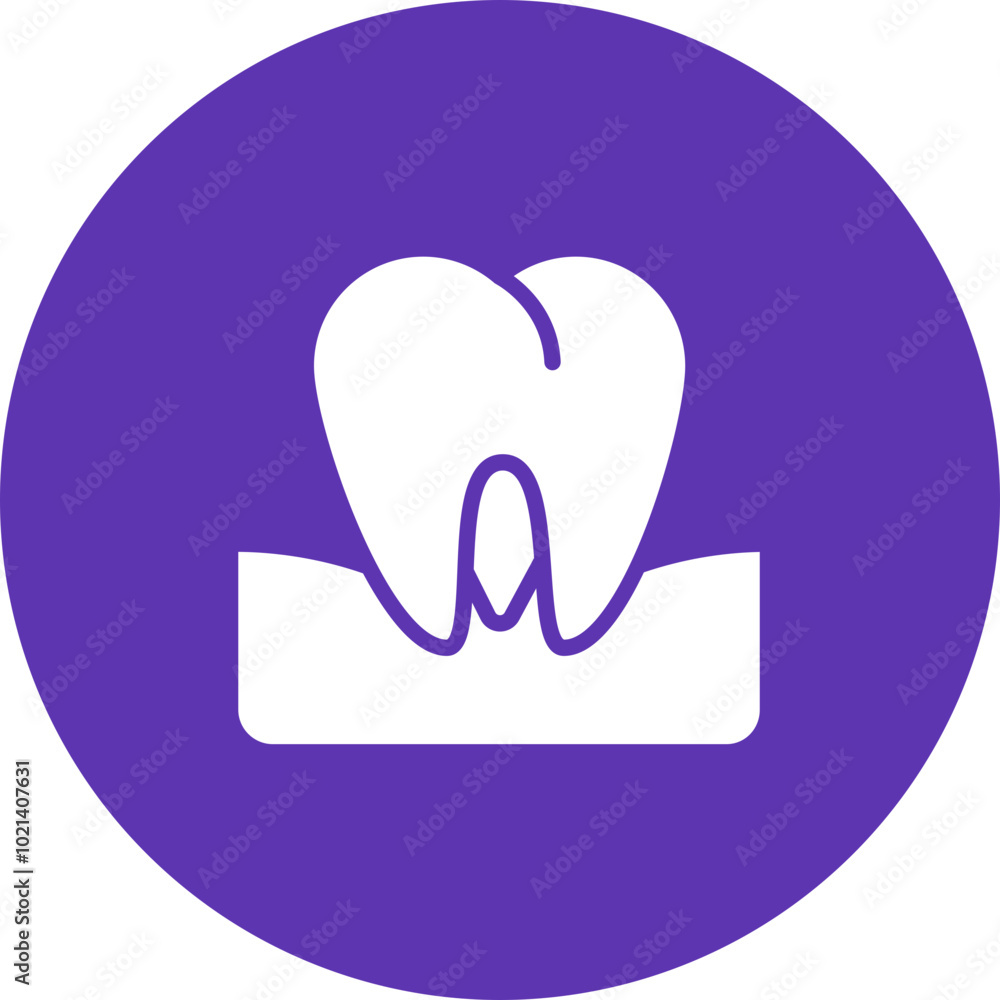 dental health vector icon for business uses dental health vector icon for business uses