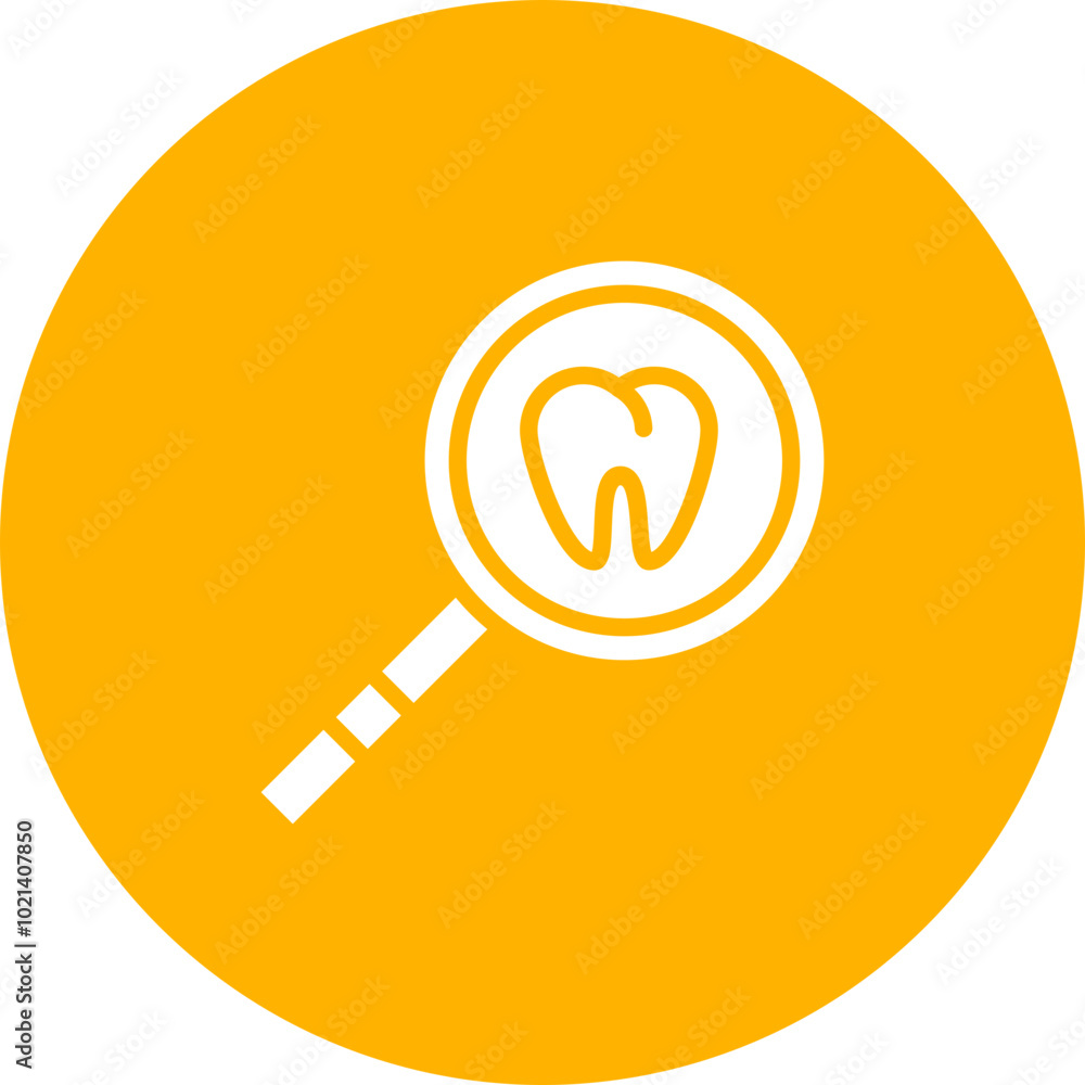 dental health vector icon for business uses dental health vector icon for business uses