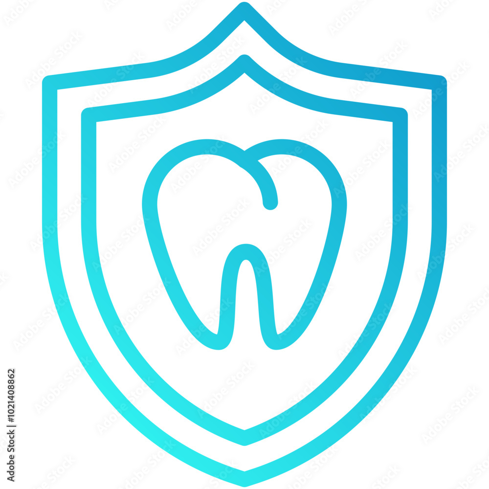 dental health vector icon for business uses dental health vector icon for business uses