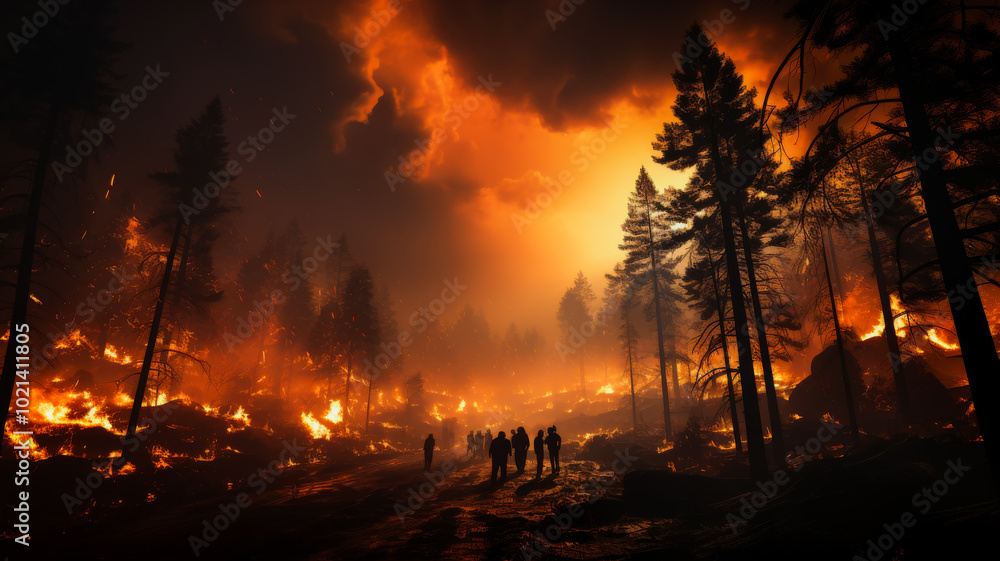 The Grim Reality of a Forest Fire The Grim Reality of a Forest Fire