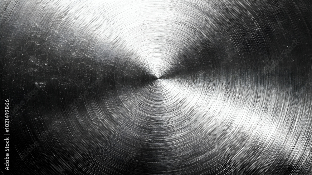 Circular Brushed Metal Texture Background Image Circular Brushed Metal Texture Background Image