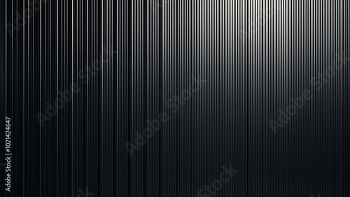 Black corrugated metal texture. Wall wooden vertical panels. Dark steel roof sheet. Wood siding for construction.