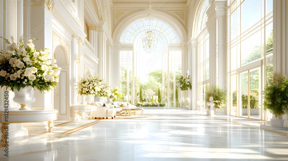 Over-the-top luxury apartment filled with expensive furniture Over-the-top luxury apartment filled with expensive furniture