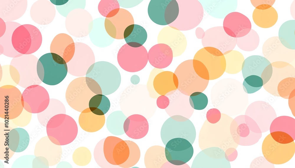 Colorful abstract circles on a soft background, perfect for design projects and creative applications. Colorful abstract circles on a soft background, perfect for design projects and creative applications.