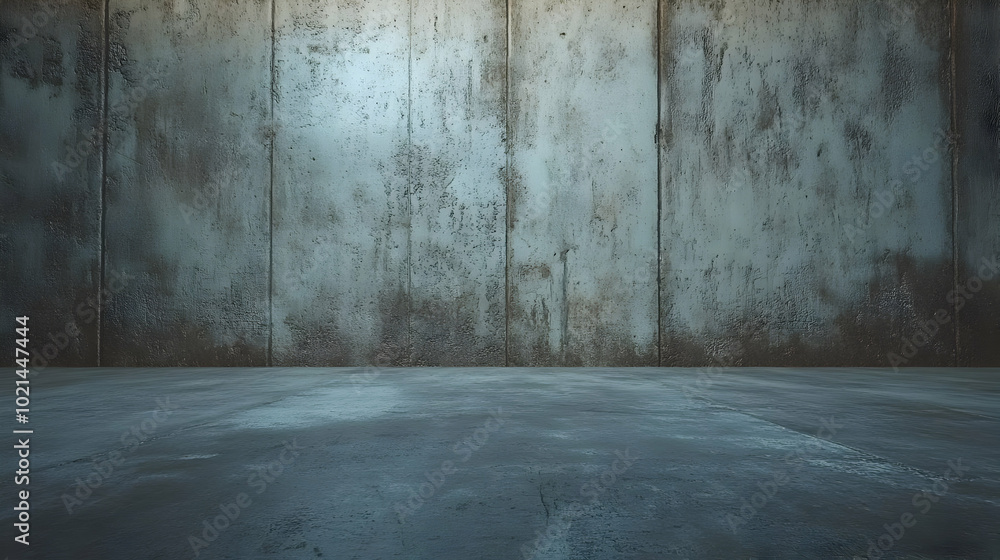 Grunge Concrete Wall Background - Dark Grey and Blue Grunge Concrete Wall Background - Dark Grey and Blue
