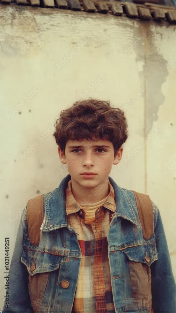 A young boy in the late 1980s. A young boy in the late 1980s.