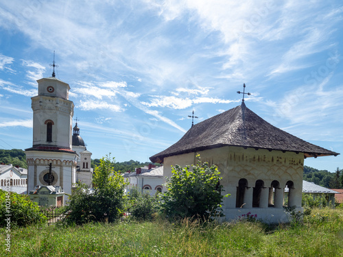 The old hospital (bolnita) church of Bistrita Monastery, Valcea county, Romania photo