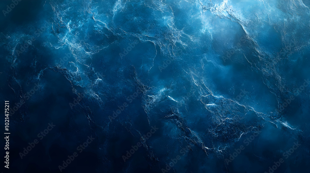 Deep Blue Ocean Waves Abstract Background Deep Blue Ocean Waves Abstract Background