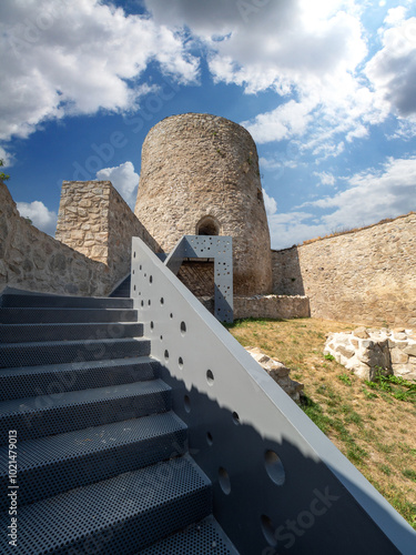 Inside the Bologa Citadel, Cluj County, Romania photo