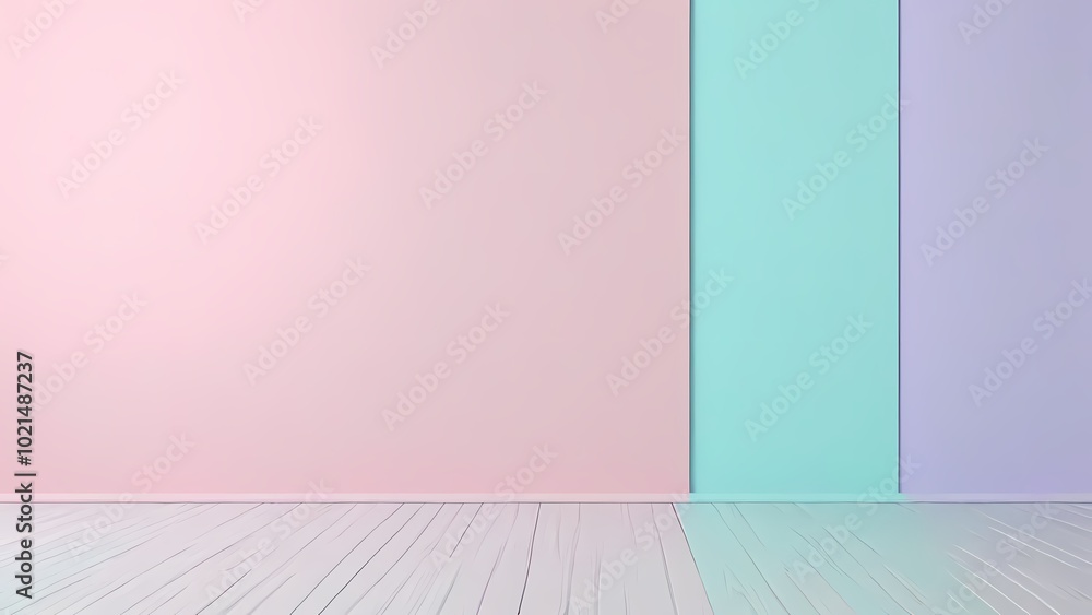 room with pink wall and floor room with pink wall and floor