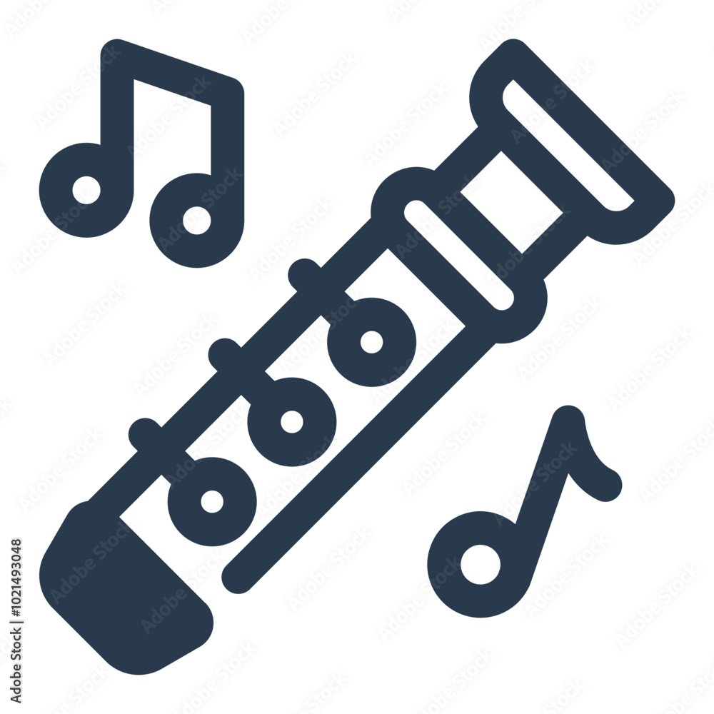 Musical Diwali Flute with Decorative Notes Musical Diwali Flute with Decorative Notes