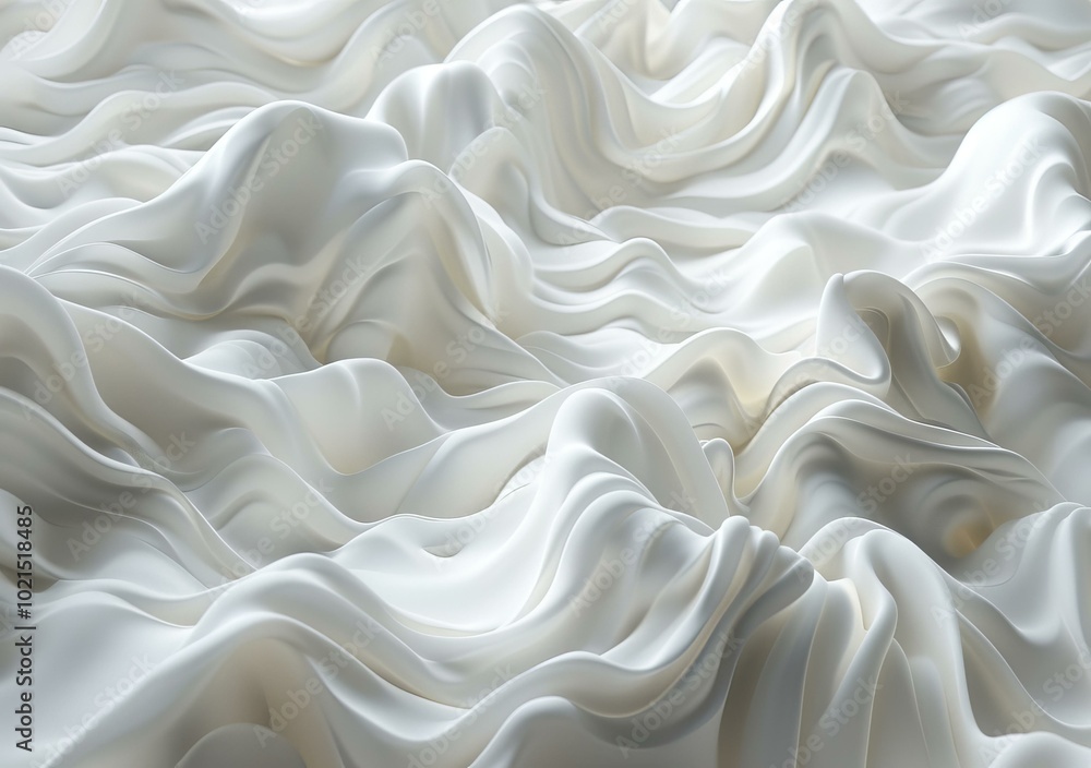 Fototapeta premium Abstract White Fabric Texture Design