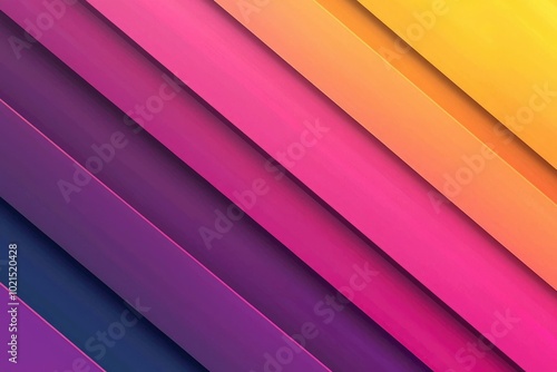 Diagonal Abstract Pattern with Purple, Pink, and Yellow Gradient Colors