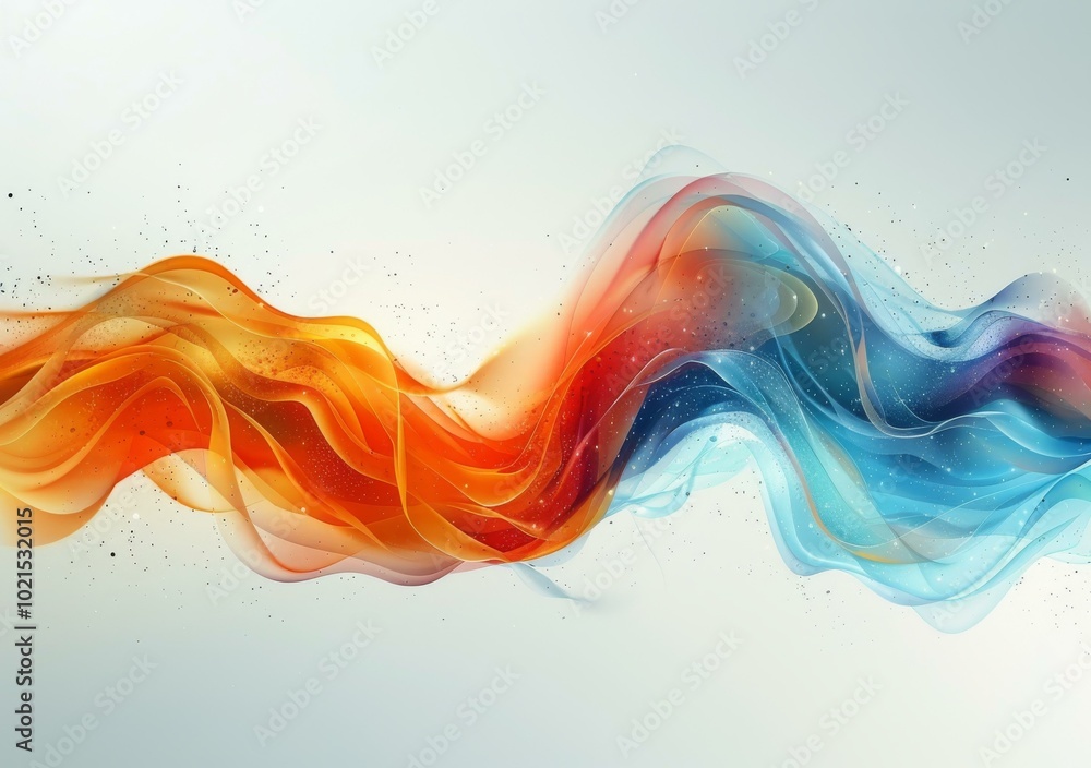 Abstract Flowing Colors Background Design Abstract Flowing Colors Background Design